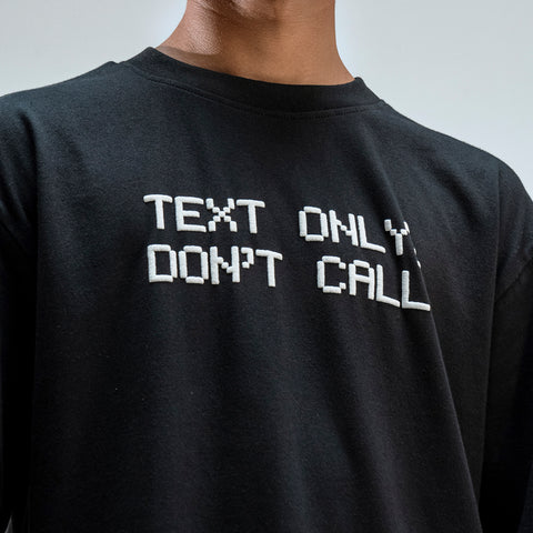 Text only don't call