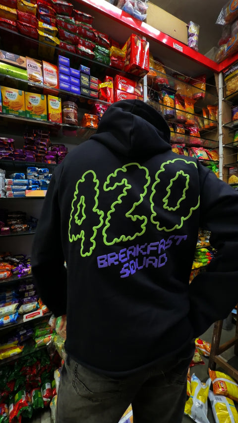 420 Hoodie Black