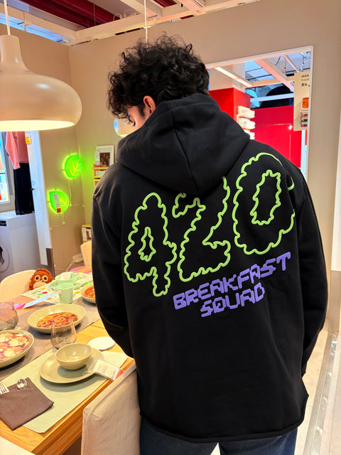 420 Hoodie Black