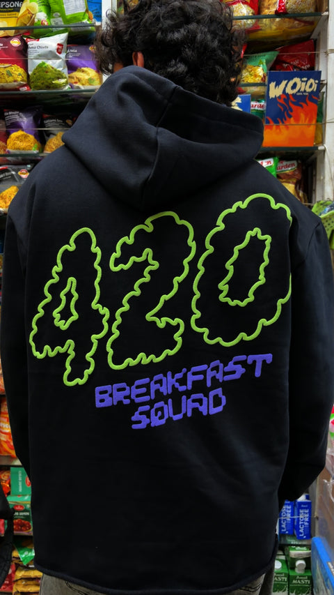 420 Hoodie Black