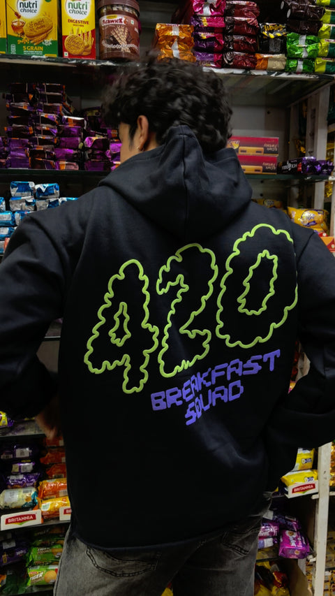 420 Hoodie Black