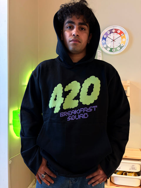 420 Hoodie Black