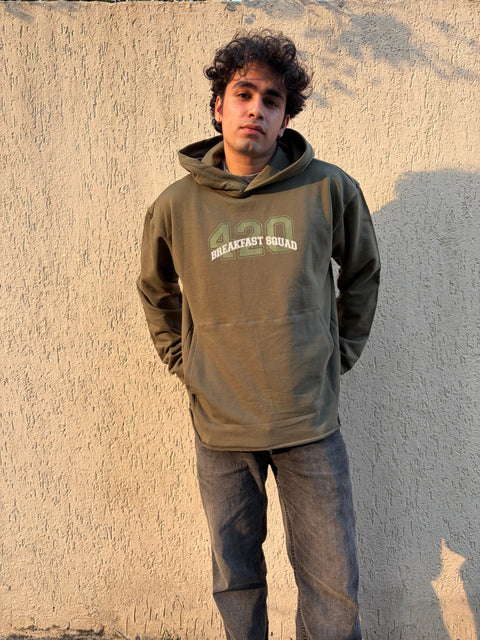 420 Olive Green Hoodie
