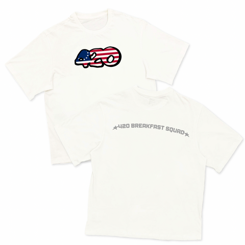420 USA (White)