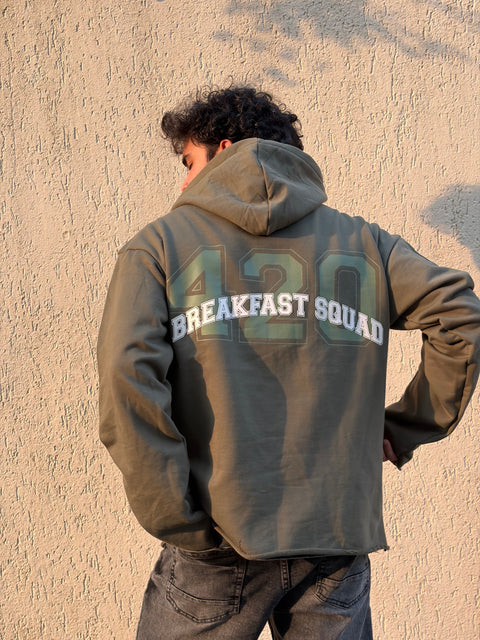 420 Olive Green Hoodie
