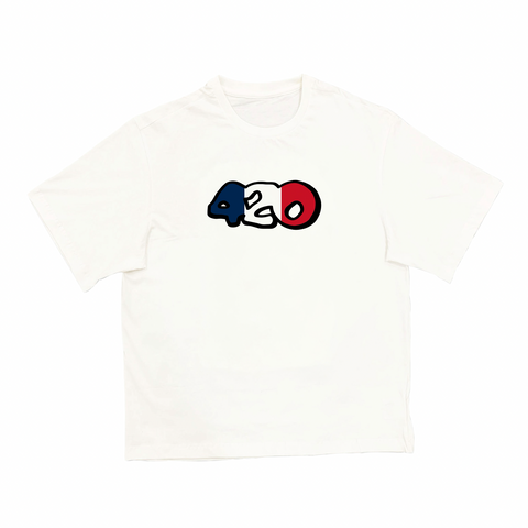 420 France (White T)