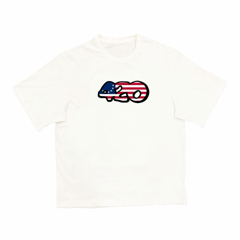420 USA (White)