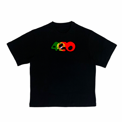 420 Portugal (Black T)