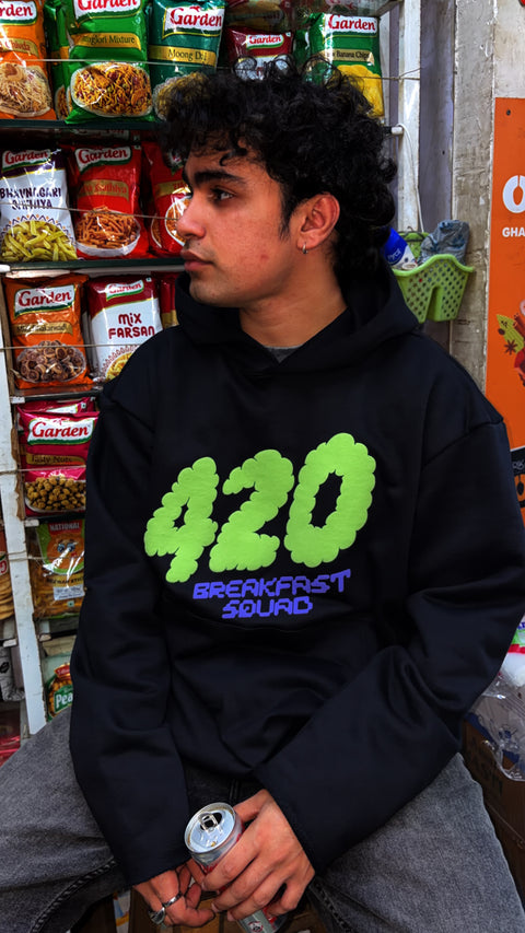 420 Hoodie Black