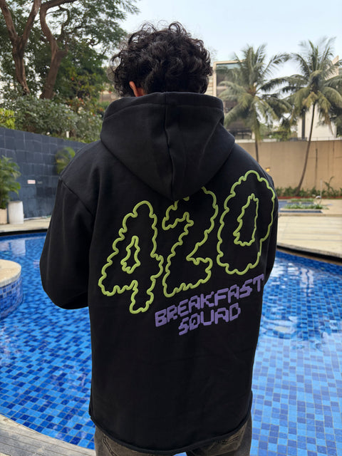 420 Hoodie Black