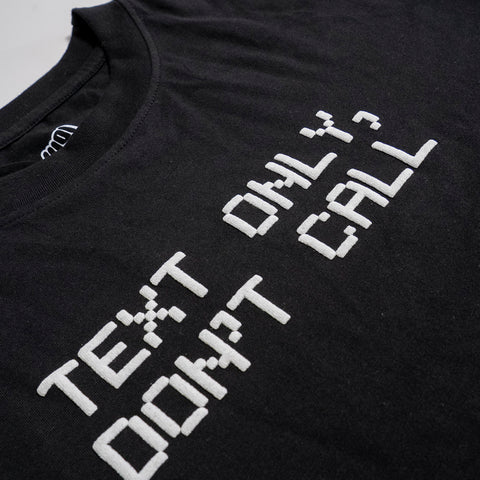 Text only don't call